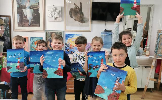 Работы учеников ART Фабрики