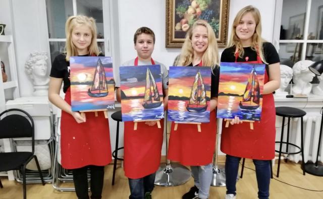 Работы учеников ART Фабрики