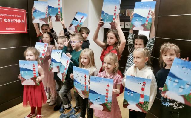 Работы учеников ART Фабрики