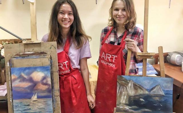 Работы учеников ART Фабрики