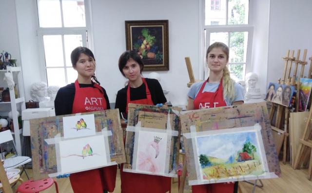 Работы учеников ART Фабрики