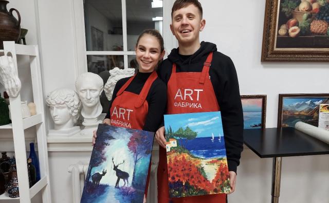 Работы учеников ART Фабрики