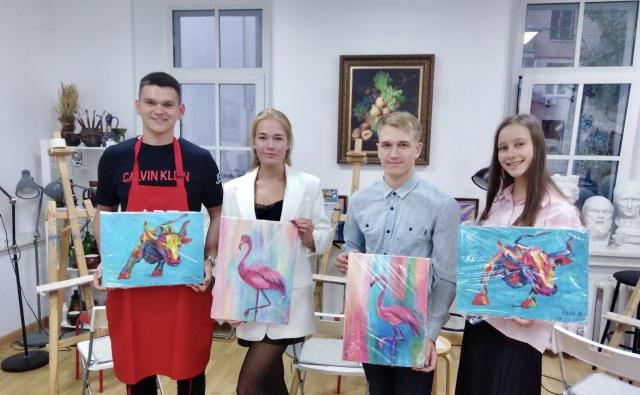 Работы учеников ART Фабрики