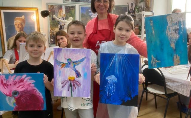 Работы учеников ART Фабрики