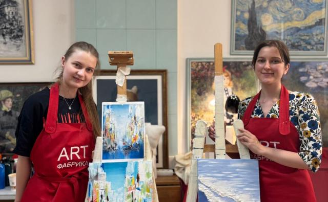 Работы учеников ART Фабрики